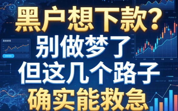 黑户想下款？别做梦了，但这几个路子确实能救急