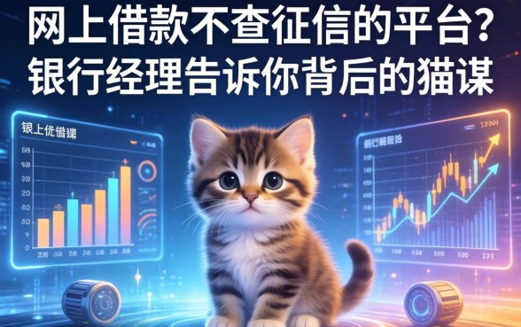 网上借款不查征信的平台？银行经理告诉你背后的猫腻