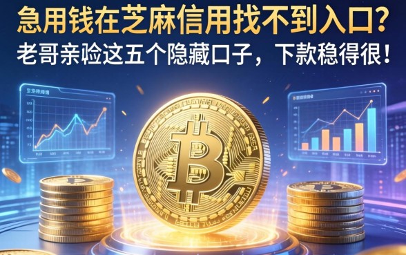 急用钱在芝麻信用找不到入口？老哥亲测这五个隐藏口子，下款稳得很！