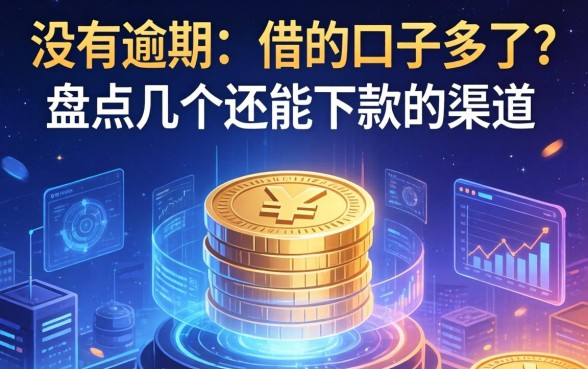 没有逾期但借的口子多了？盘点几个还能下款的渠道