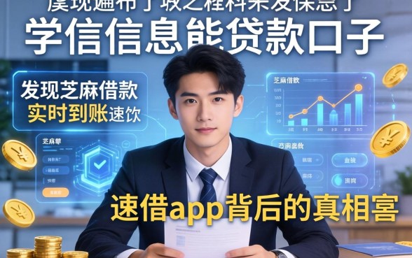 我翻遍了学信信息能贷款口子，发现芝麻借款实时到账速借app背后的真相