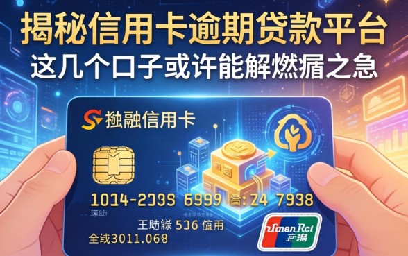 揭秘信用卡逾期贷款平台：这几个口子或许能解燃眉之急