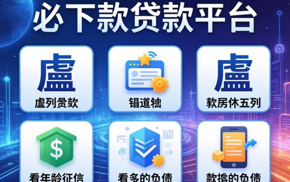必下款的贷款平台，胪列五个不看年龄征信负债的软件