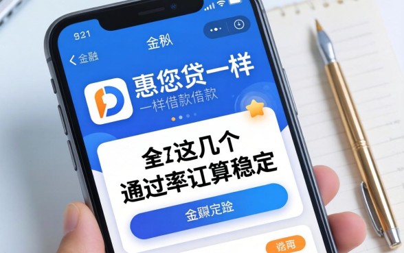 类似惠您贷一样的借款软件，这几个通过率还算稳定