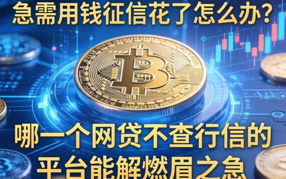 急需用钱征信花了怎么办？哪一个网贷不查征信的平台能解燃眉之急？