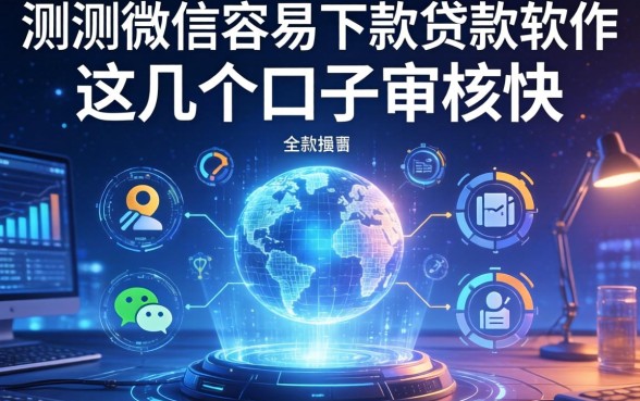 实测微信容易下款的贷款软件，这几个口子审核快