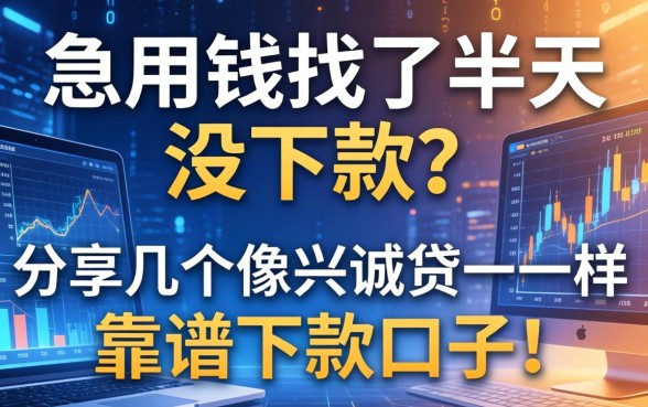 急用钱找了半天没下款？分享几个像兴诚贷一样靠谱的下款口子！