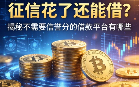 征信花了还能借？揭秘不需要信誉分的借款平台有哪些