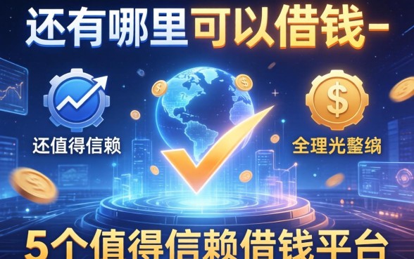 还有哪里可以借钱-，整理5个值得信赖的借钱平台