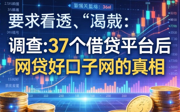 调查了37个借贷平台后，我看透了网贷好口子网的真相