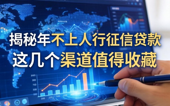 揭秘2026年不上人行征信的贷款，这几个渠道值得收藏