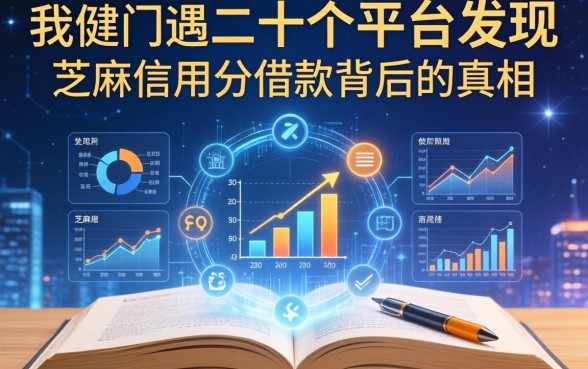 我翻了二十个平台发现芝麻信用分借款2026背后的真相