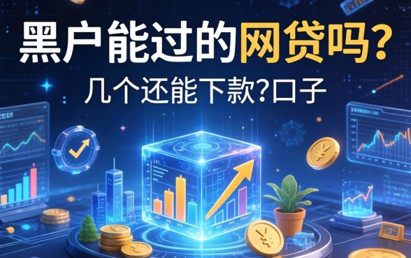 黑户能过的网贷吗？整理了几个还能下款的口子