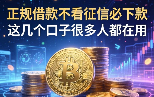 正规借款不看征信必下款，这几个口子很多人都在用