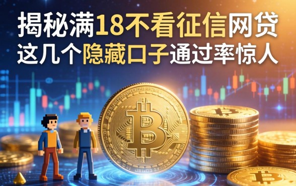 揭秘满18不看征信的网贷：这几个隐藏口子通过率惊人