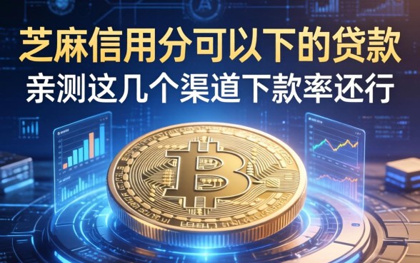 芝麻信用分可以下的贷款，亲测这几个渠道下款率还行