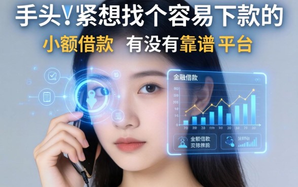 手头紧想找个容易下款的小额借款，有没有靠谱的平台推荐？