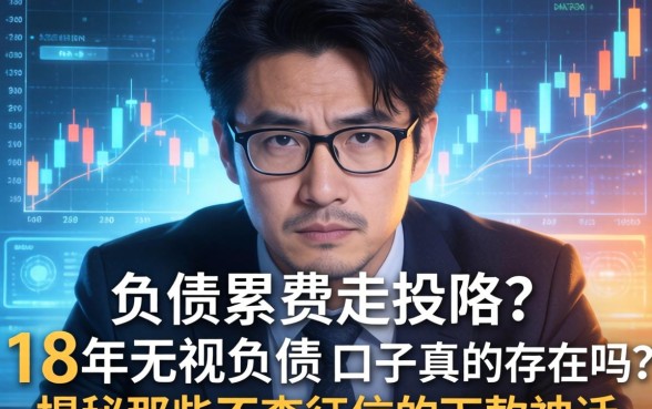 负债累累走投无路？18年无视负债的口子真的存在吗？揭秘那些不查征信的下款神话