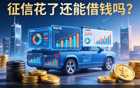 征信花了还能借钱吗？揭秘黑户网贷黑户银行征信花的真实困境与出路