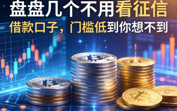 盘点几个不用看征信的借款口子，门槛低到你想不到