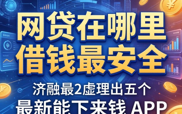 网贷在哪里借钱最安全，理出五个最新能下来钱的app