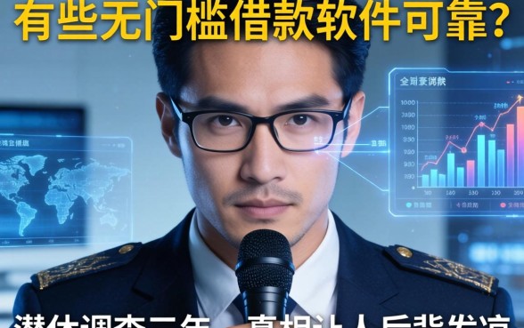 有哪些无门槛借款软件可靠？我潜伏调查三年，真相让人后背发凉