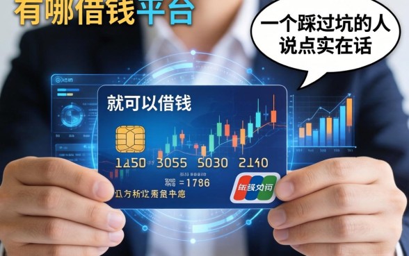 有信用卡就可以借钱的平台有哪些？一个踩过坑的人说点实在话