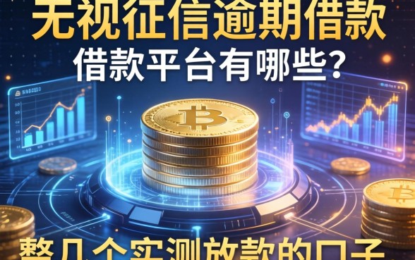 无视征信逾期的借款平台有哪些？整理几个实测放款的口子