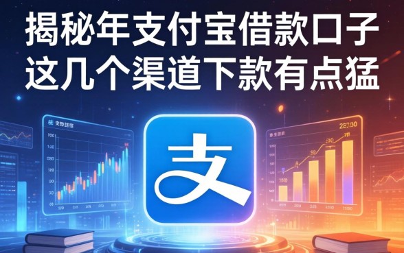 揭秘2026年支付宝借款口子：这几个渠道下款有点猛