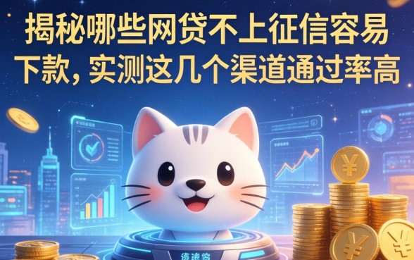 揭秘哪些网贷不上征信容易下款,实测这几个渠道通过率高