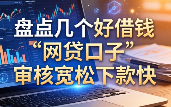 盘点几个好借钱的网贷口子，审核宽松下款快