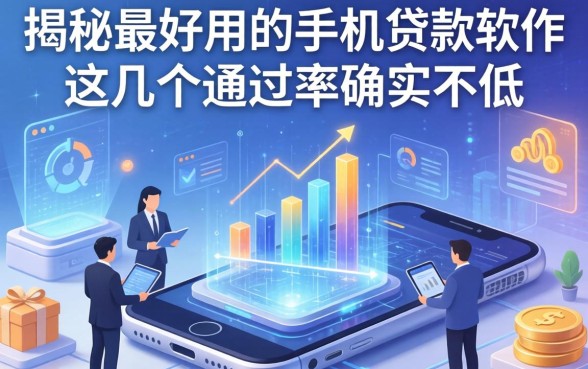 揭秘最好用的手机贷款软件，这几个通过率确实不低