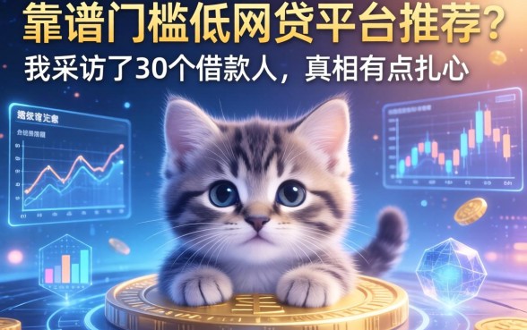 靠谱门槛低的网贷平台推荐？我采访了30个借款人，真相有点扎心