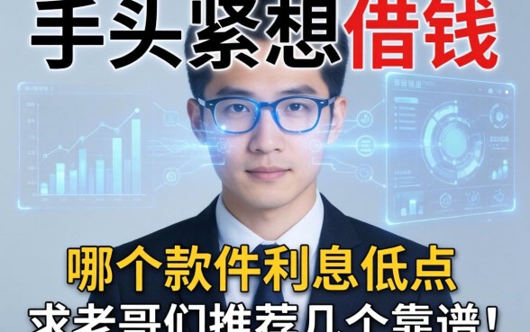 手头紧想借钱，哪个软件利息低点？求老哥们推荐几个靠谱的！