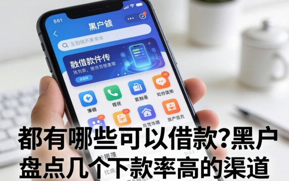 黑户手机上都有哪些软件可以借款？盘点几个下款率高的渠道