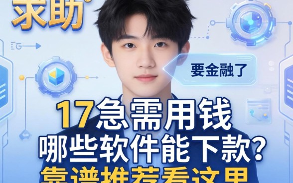 求助！本人17岁急需用钱，哪些软件能下款？靠谱推荐看这里
