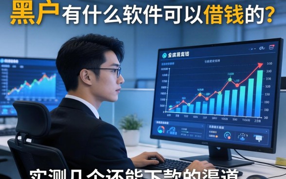黑户有什么软件可以借钱的？实测几个还能下款的渠道
