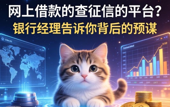 网上借款不查征信的平台？银行经理告诉你背后的猫腻