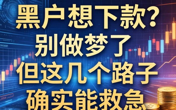 黑户想下款？别做梦了，但这几个路子确实能救急