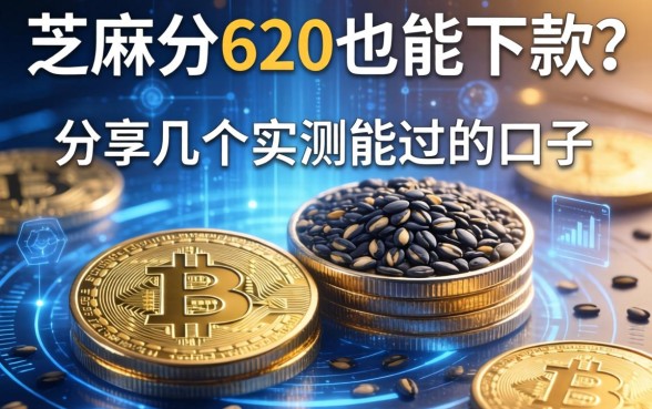 芝麻分620也能下款？分享几个实测能过的口子