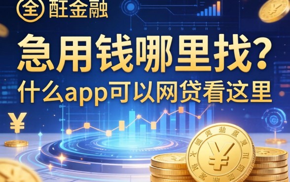 急用钱哪里找？什么app可以网贷看这里
