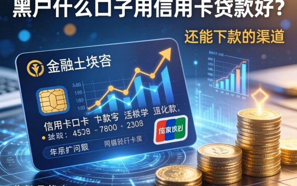 黑户什么口子用信用卡贷款好？整理几个还能下款的渠道