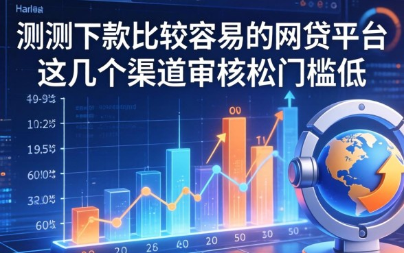 实测下款比较容易的网贷平台，这几个渠道审核松门槛低