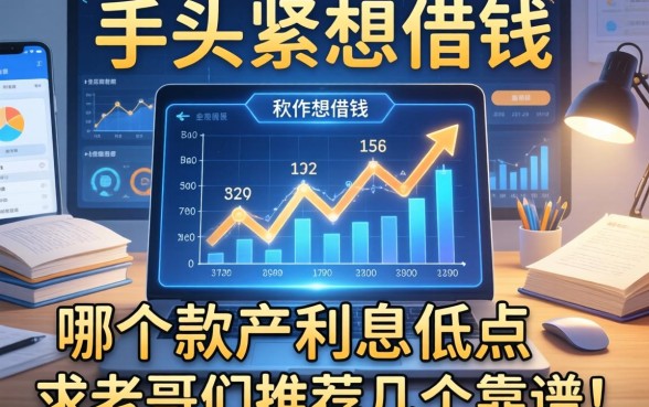 手头紧想借钱，哪个软件利息低点？求老哥们推荐几个靠谱的！