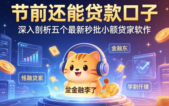 节前还能贷款口子，深入剖析五个最新秒批小额贷款软件
