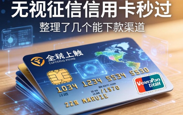 无视征信信用卡秒过，整理了几个能下款的渠道