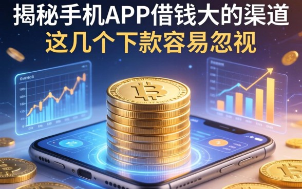 揭秘手机APP借钱大的渠道，这几个下款容易忽视