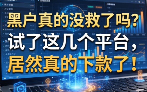 黑户真的没救了吗？试了这几个平台，居然真的下款了！