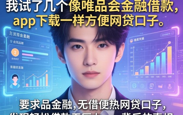 我试了几个像唯品会金融借款app下载一样方便的网贷口子，发现轻松借款无压力app背后的真相