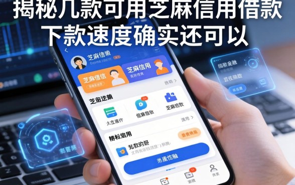 揭秘几款可用芝麻信用借款的软件，下款速度确实还可以